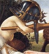 Sandro Botticelli, Detail of Venus and Mars